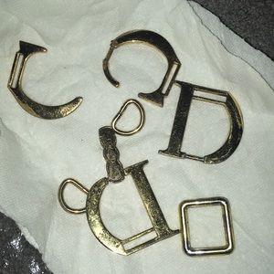 {SOLD} Vintage Dior saddle bag hardware